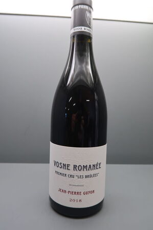 1 fl. Rødvin Vosne-Romanée 1er Cru Les Brûlées, Domaine Jean-Pierre Guyon 2018