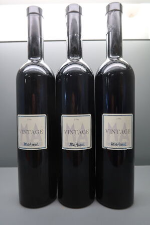 3 fl. Sødvin Vintage (Maury Vin Doux Naturel), Mas Amiel 1996