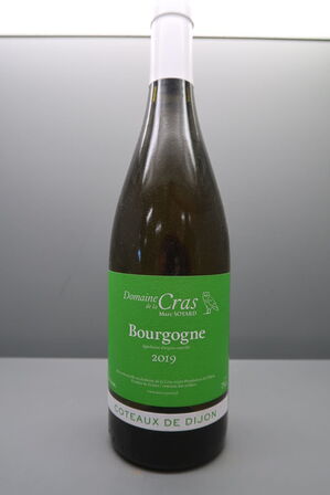 1 fl. Hvidvin Bourgogne Coteaux de Dijon, Domaine de la Cras (Marc Soyard) 2019