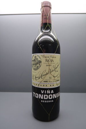 1 fl. Rødvin Viña Tondonia Reserva, R. López de Heredia 2001