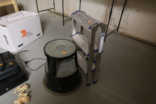 Elefantfod samt trappetrin