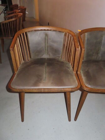 2 stk. Stole KØBENHAVNS MØBELSNEDKERI 