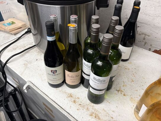 9 flasker vin SE BILLEDER