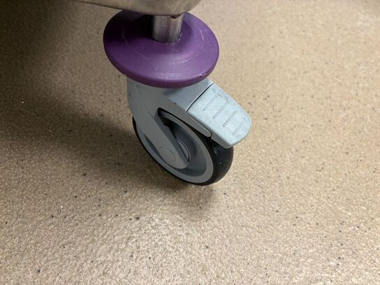 Rullevogn i rustfristål