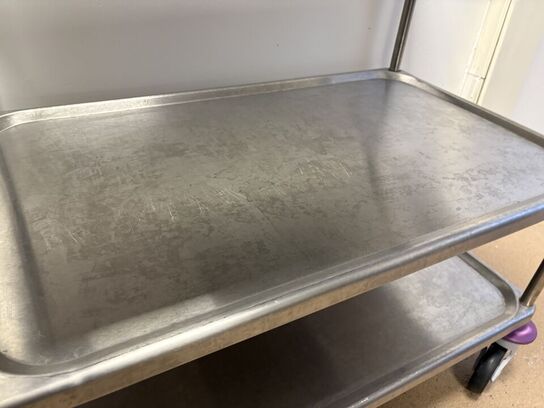 Rullevogn i rustfristål