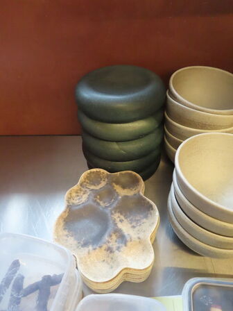 Diverse serveringsskåle, m.v.