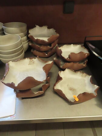 Diverse serveringsskåle, m.v.