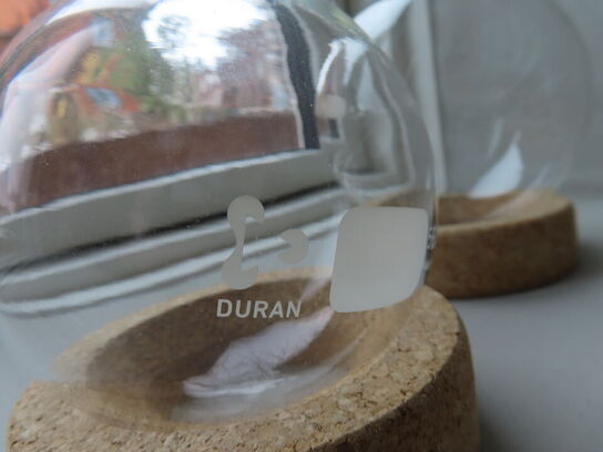 6 stk. Vindekantere inkl. Vaser