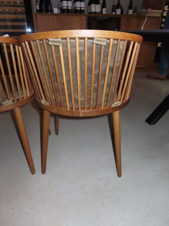 2 stk. Stole KØBENHAVNS MØBELSNEDKERI 