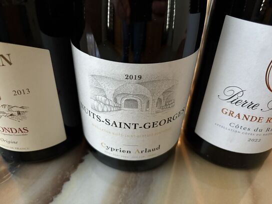 3 flasker rødvin SE BILLEDER