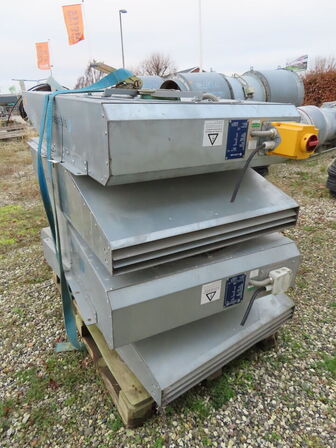 4 stk. Impulsventilatorer, SYSTEMAIR IV 50-4 + REV