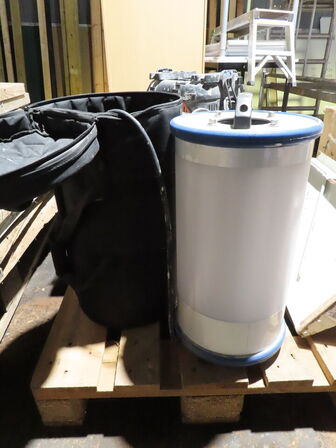 Indholdet på pallen