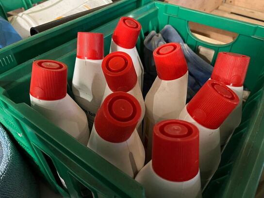 Indholdet på pallen