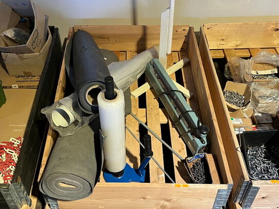 Indholdet på pallen