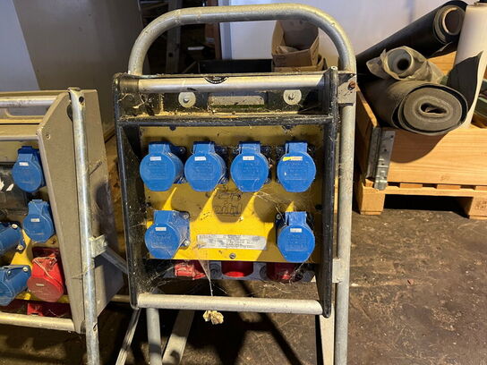 2 stk. byggeplads el-tavler