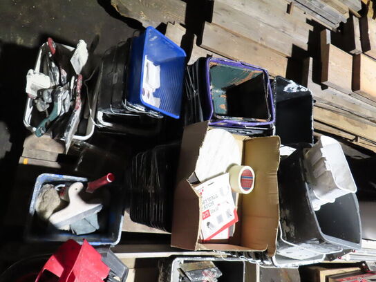 Indholdet på pallen