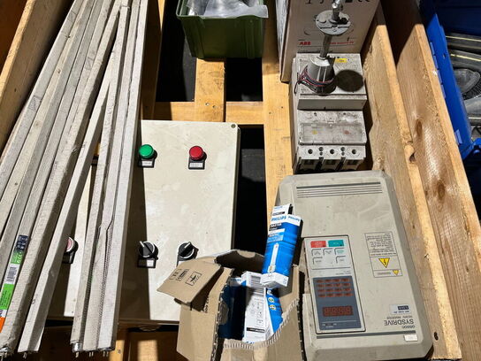 Indholdet på pallen