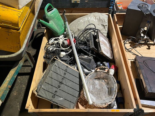 Indholdet på pallen