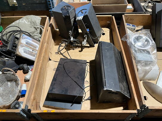 Indholdet på pallen