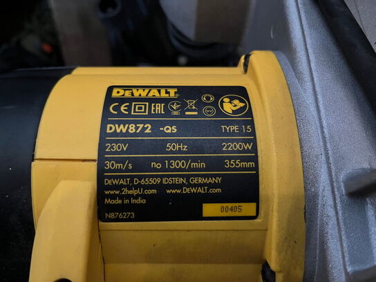 Metalcutter, DEWALT DW872