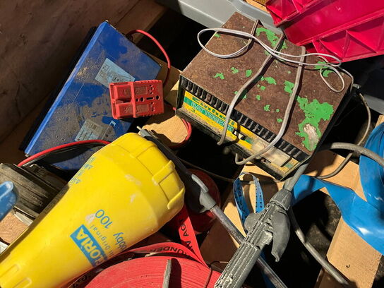 Indholdet på pallen