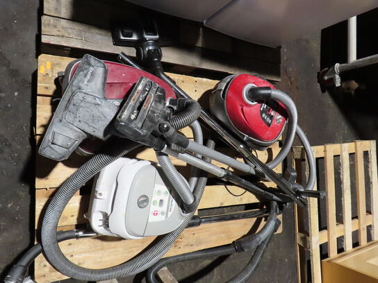 3 stk. støvsugere, NILFISK