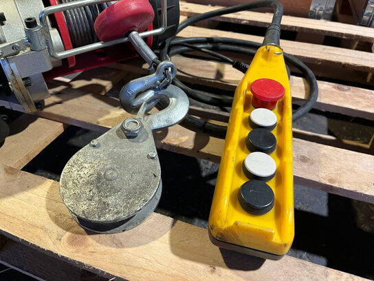 Indholdet på pallen