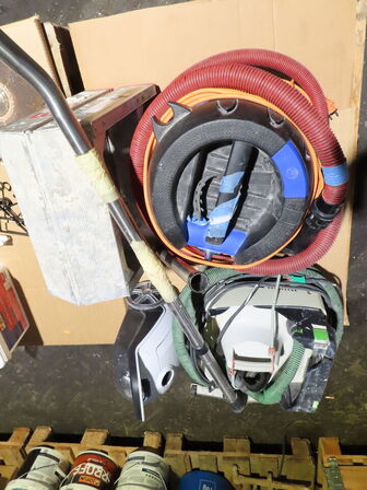 3 stk. støvsugere, FESTOOL, NILFISK, WASCO