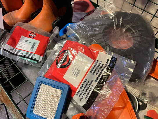 Sikringsbur med indhold