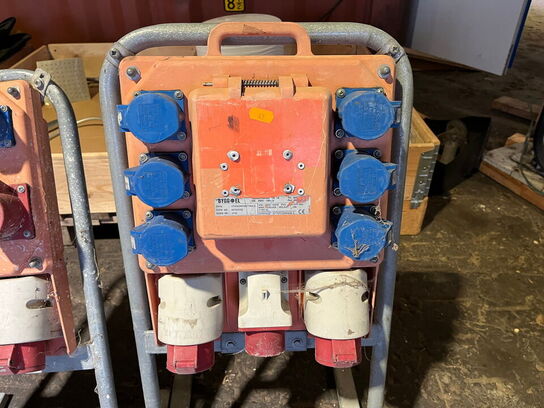 2 stk. byggeplads el-tavler