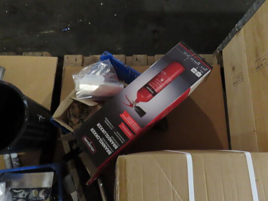 Indholdet på pallen