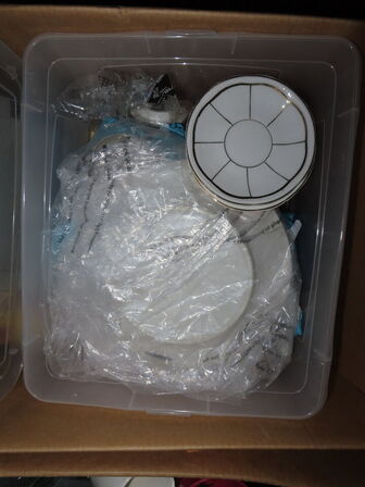 Indholdet på pallen