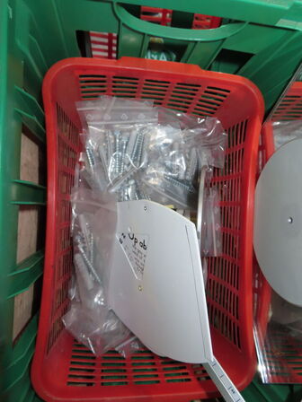 Indholdet på pallen