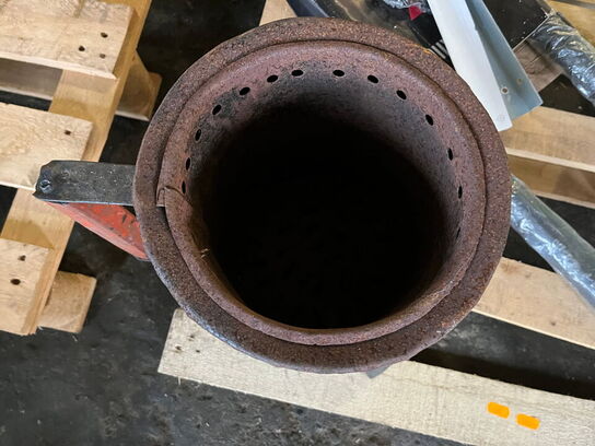 Indholdet på pallen