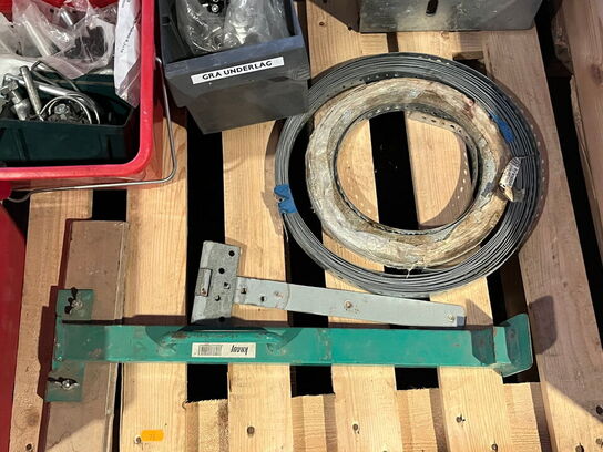 Indholdet på pallen