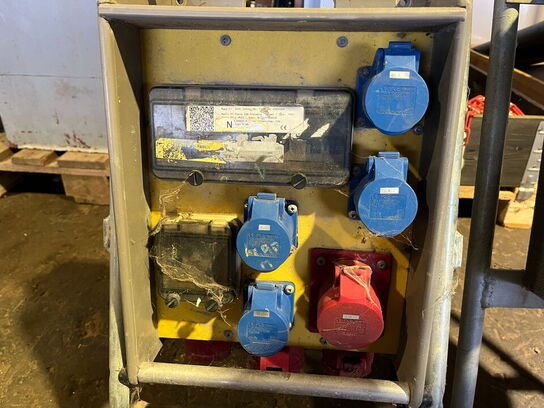 2 stk. byggeplads el-tavler