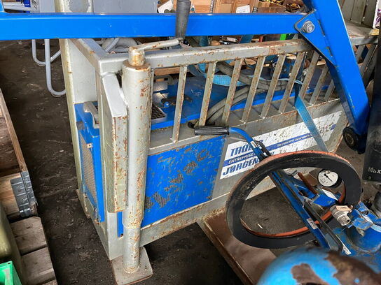 Sten-flise vakuum løfter, AL-Vac 1600 løfter med palle gafler