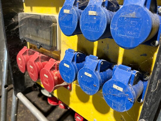 2 stk. byggeplads el-tavler