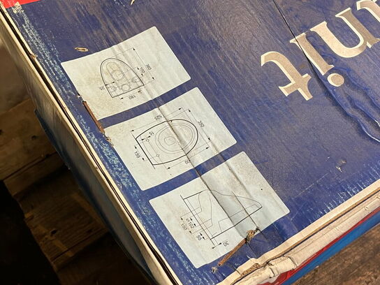 Toiletkumme til væghængt toilet samt vask