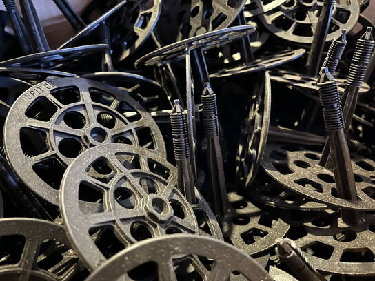 Indholdet på pallen