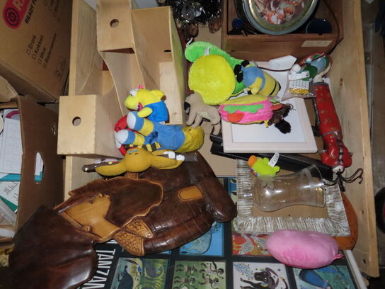 Indholdet på pallen