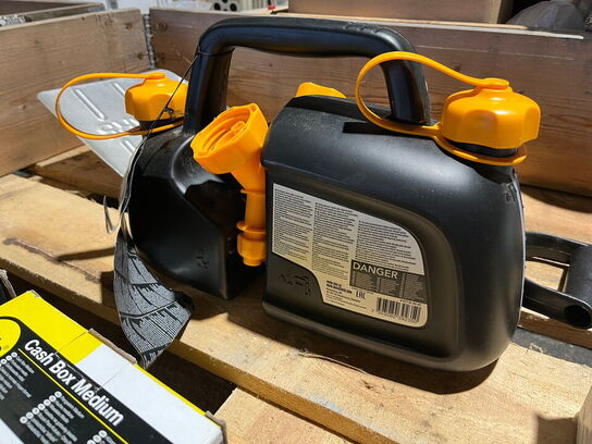 Indholdet på pallen