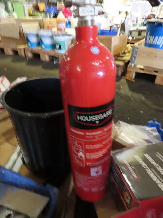 Indholdet på pallen