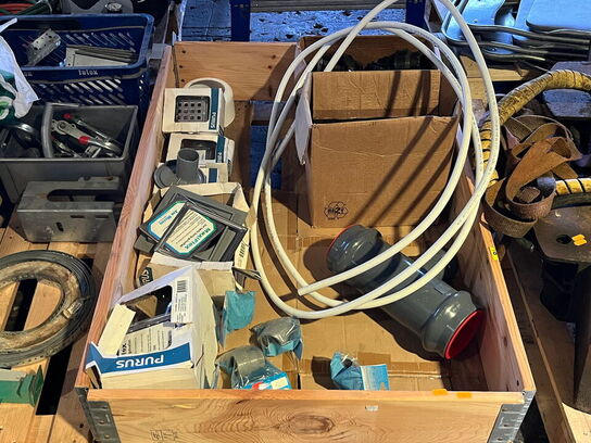 Indholdet på pallen