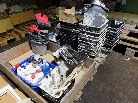 Indholdet på pallen