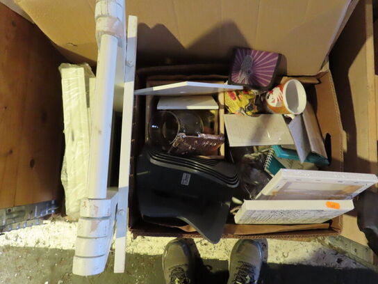 Indholdet på pallen