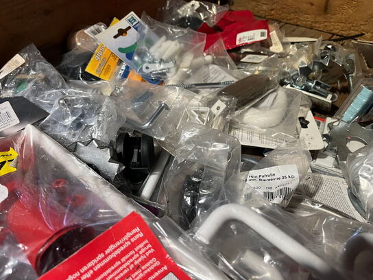 Indholdet på pallen