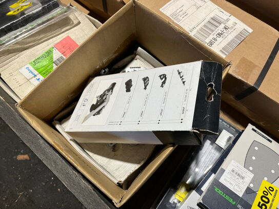 Indholdet på pallen