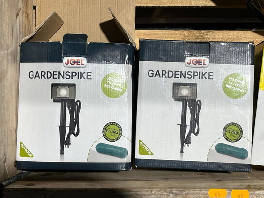 Indholdet på pallen