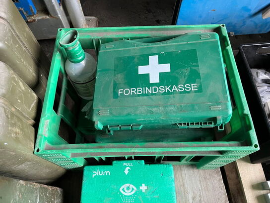 Indholdet på pallen